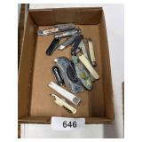 Assorted Pocket Knives