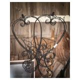 Plant Stands & Wooden Basket