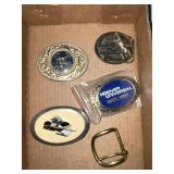 Belt Buckles - One is Masonic Lodge