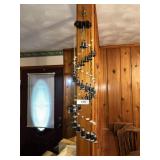 Glass Iridescent Wind Chime