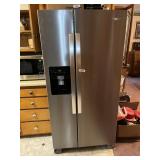 Smaller Whirlpool Side By Side Fridge/Freezer