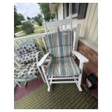 Rocker w/ Cushion Light Weight White
