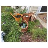 Hen & Chick Pots + Other Pots