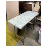 (2) 4ft. Folding Tables + Other Non Folding Table