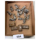 Small Metal Figurines