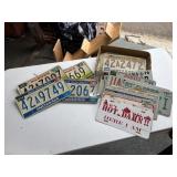 Assorted License Plates