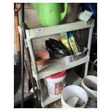 (4) Short Pcs. of Plastic Shelving