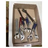 Assorted Adjustable Wrenches