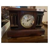 Sessions Clock Co. Mantel Clock w/ Key