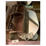 Dresser Box, Dresser Mirror & Dresser Containers