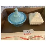 (2) Powder Dishes -**