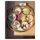 Butterfly Tray & Coasters