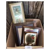 Assorted Wall Art, Tins & (2) Dencaters