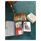 Money Box w/ Misc. Items