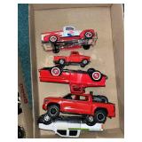 (5) Die Cast Trucks