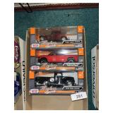 (3) Die Cast Vehicles