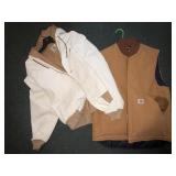 Carhartt Vest Size Med & Carhartt Jacket Size XL