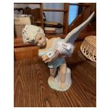 Girl Statue w/ Goose