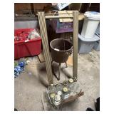 Unique Frame, Wooden Bucket Planter, Jars &