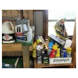 Assorted Automotive Fluids, Cleaners &