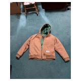 John Deere Size Medium Hooded Duck Coat