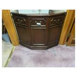 Wall Hugger Accent Table