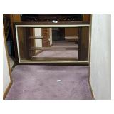 Vintage Mirror Shadow Box Shelf