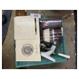 Kitchen Appliances, Tote w/ Lid + Crate