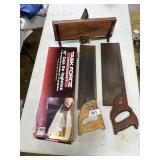 Miter Boxes & Saws