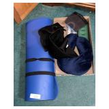 Yoga Mat, Neck Pillow & Weights
