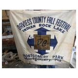 (2) Daviess Co. Fall Festival Banners