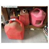 (4) Large Gas Cans