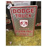 Dodge Truck Tin Sign