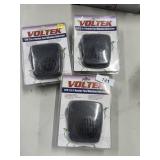 NIP (3) Voltek 12v Heaters + Small Tote w/ Lid