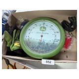 John Deere Outdoor Thermometer, Gloves & Other