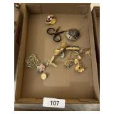 Assorted Brooches & Stick Pins