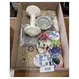 Milk Bottle Stoppers, Ashtray, Buttons & Other