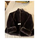 Vintage Faux Fur Waistcoat
