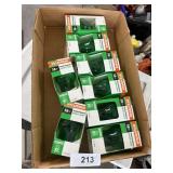 (8) Green Light Bulbs + (4) Fluorescent Bulbs