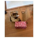 Magazine Rack, Baskets & Letter Sorter