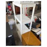 Plastic Shelf Unit [no contents]