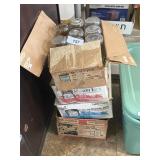 (4) Dozen 1 Pint Clear Canning Jars