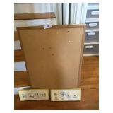 Vintage Wall Decor & Bulletin Board