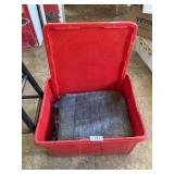 Tote w/ Lid + Tarps