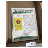 1998 Spencer Co. Plat Book