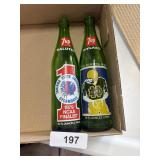 (2) Souvenir 7Up Bottles