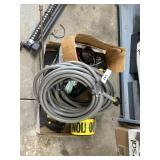 Foam Sprayer, Hoses, Caution Tape & Garden Gloves