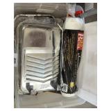 Painters Box Lot In Tote w/ Lid +