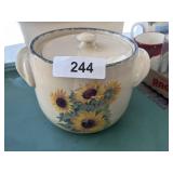 Sunflower Cookie Jar