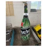 3 Quart Special Edition Heineken Beer Bottle Full